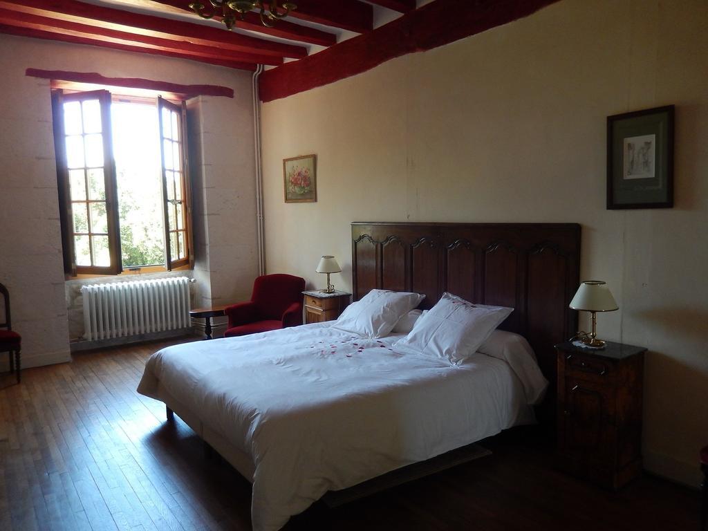 Chateau De La Noblaye Bed and Breakfast Lemere Kamer foto